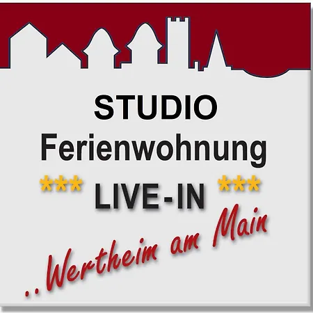 Live-in Tiny Studiowohnung Apartman Wertheim